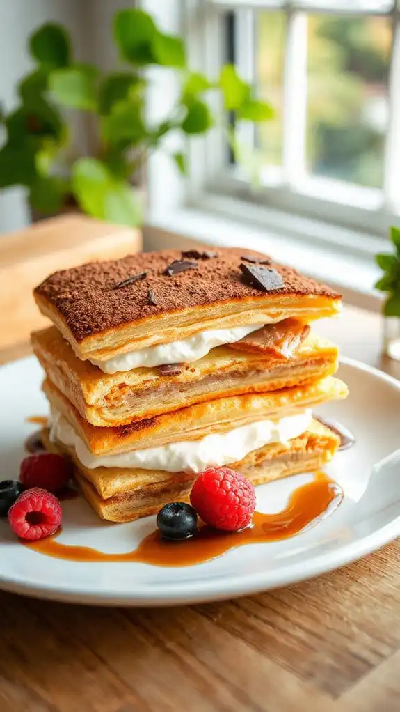 tiramisu layered pastry dessert tiramisu layered pastry dessert