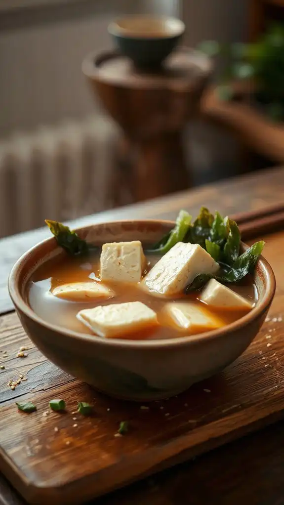 tofu and seaweed soup tofu and seaweed soup