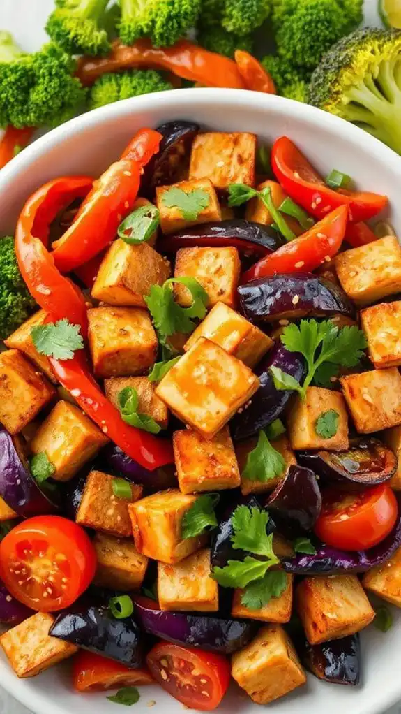 tofu and vegetable delight