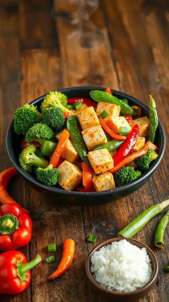 tofu and vegetable stir fry tofu and vegetable stir fry
