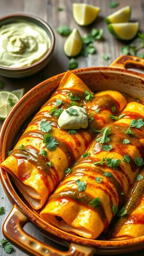 tofu black bean enchiladas