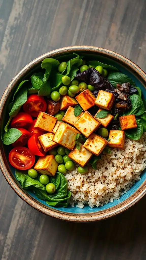 tofu buddha bowl recipe
