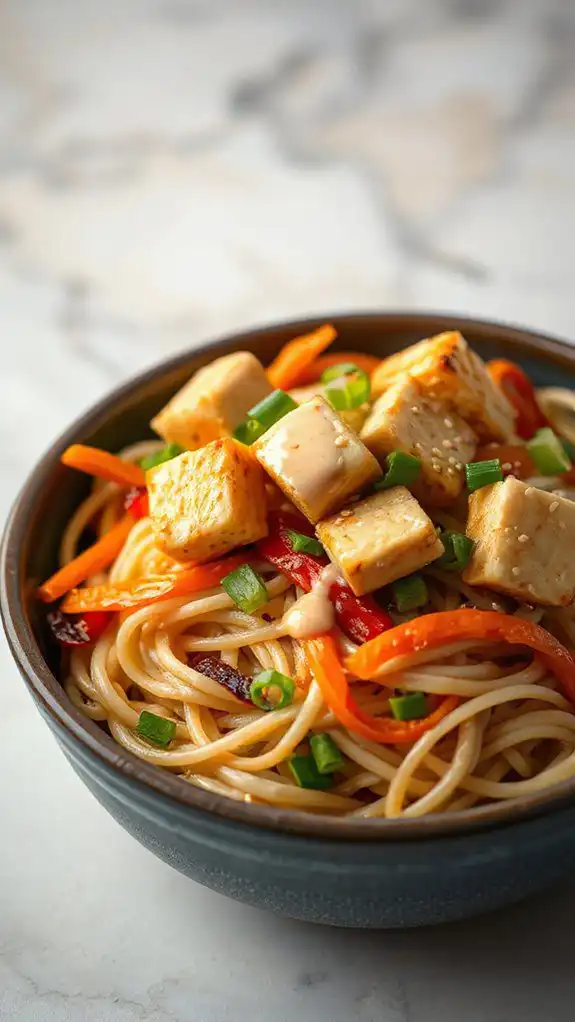tofu udon salad recipe tofu udon salad recipe