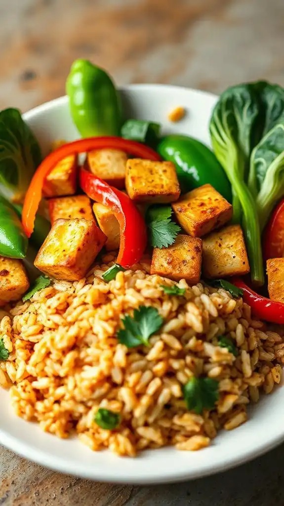 tofu vegetable stir fry recipe
