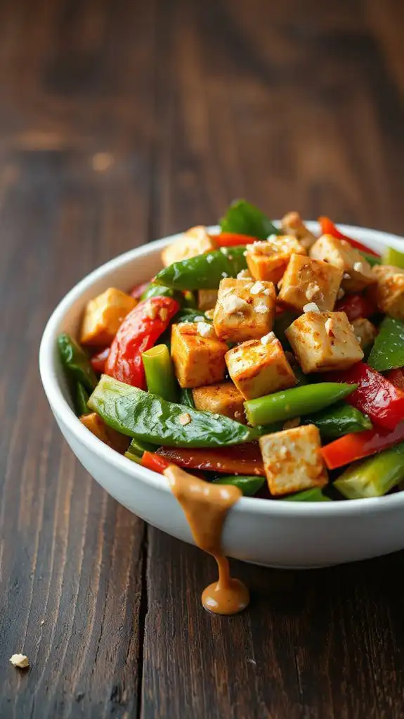 tofu vegetable stir fry recipe