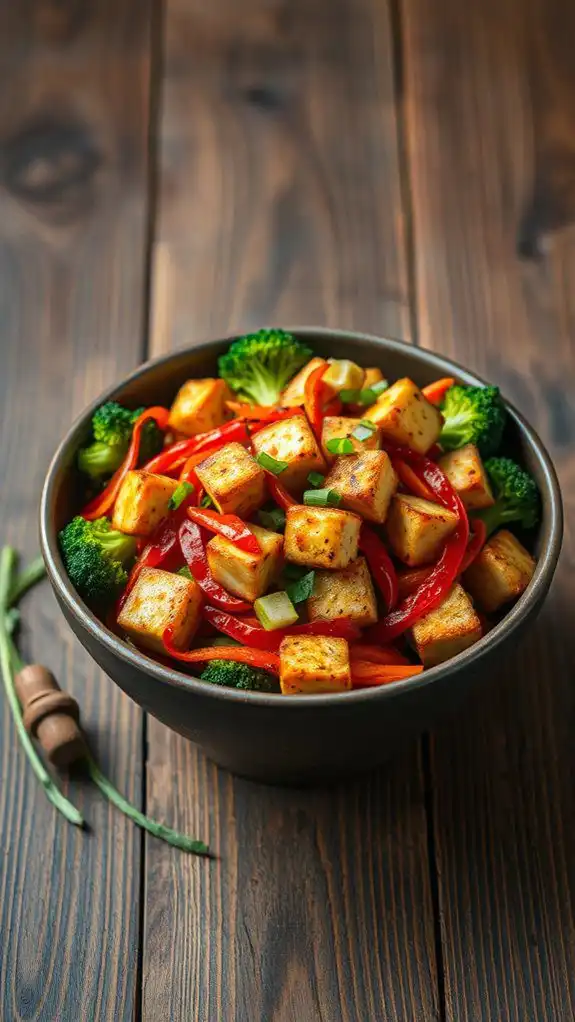 tofu vegetable stir fry recipe