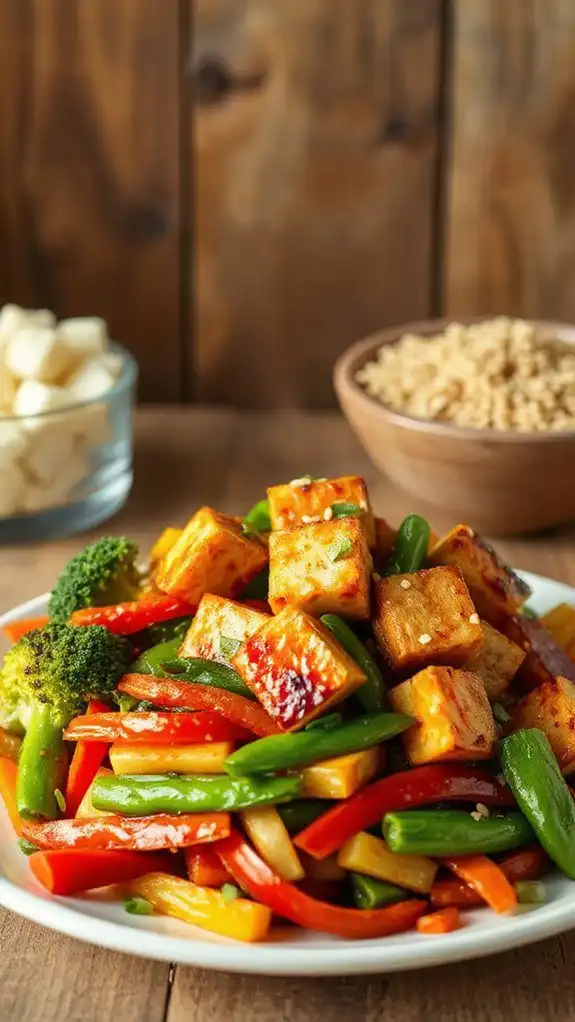 tofu vegetable stir fry recipe