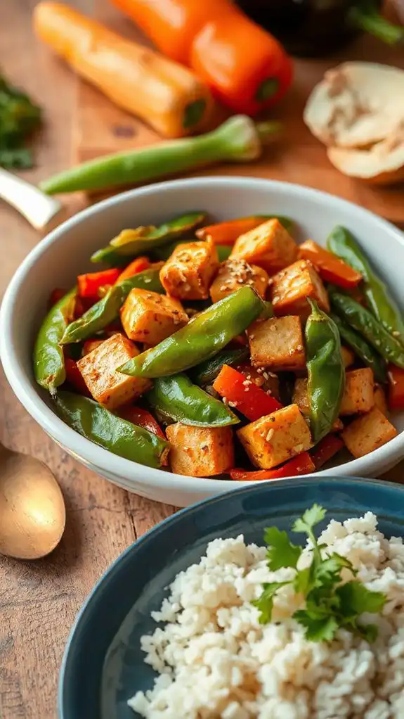 tofu vegetable stir fry recipe