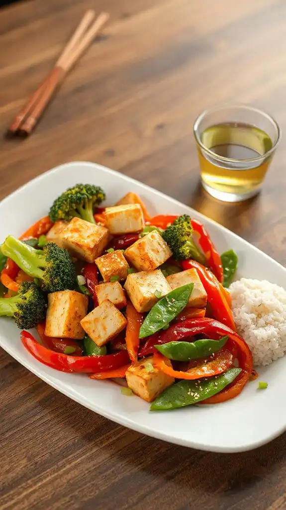tofu vegetable stir fry recipe