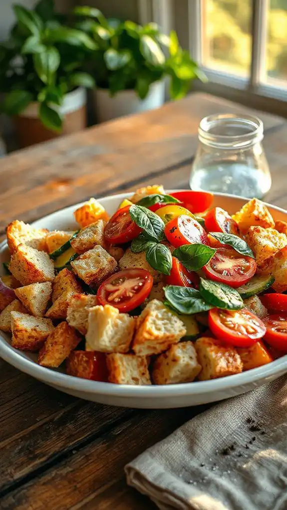 tomato and basil salad