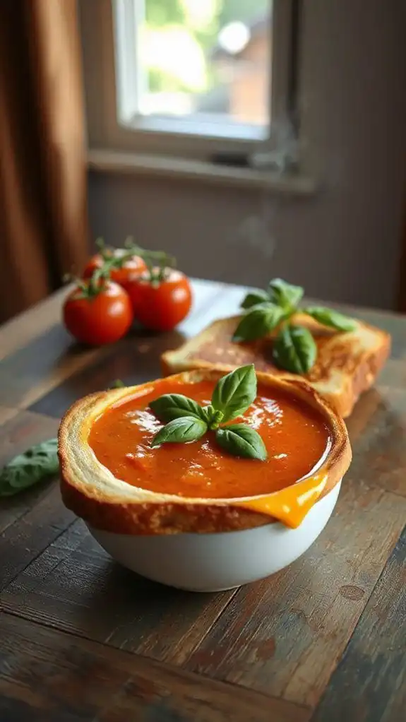 tomato basil soup pairing