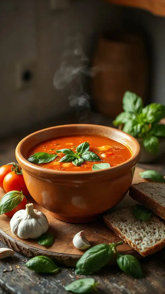 tomato basil soup recipe