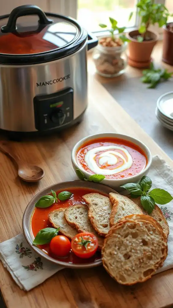 tomato basil soup recipe