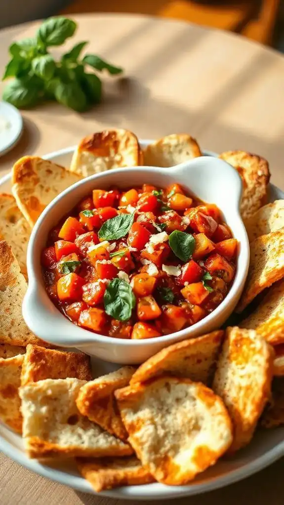 tomato bruschetta dip recipe