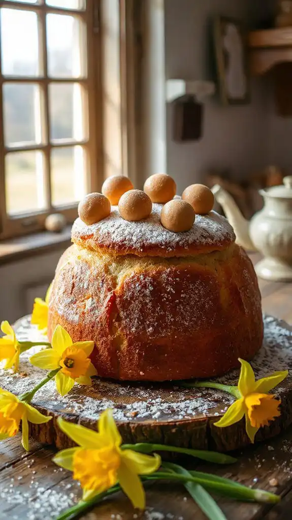 traditional easter fruitcake