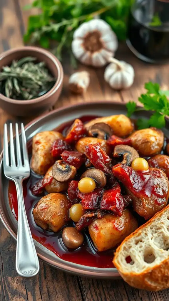 traditional french chicken stew traditional french chicken stew
