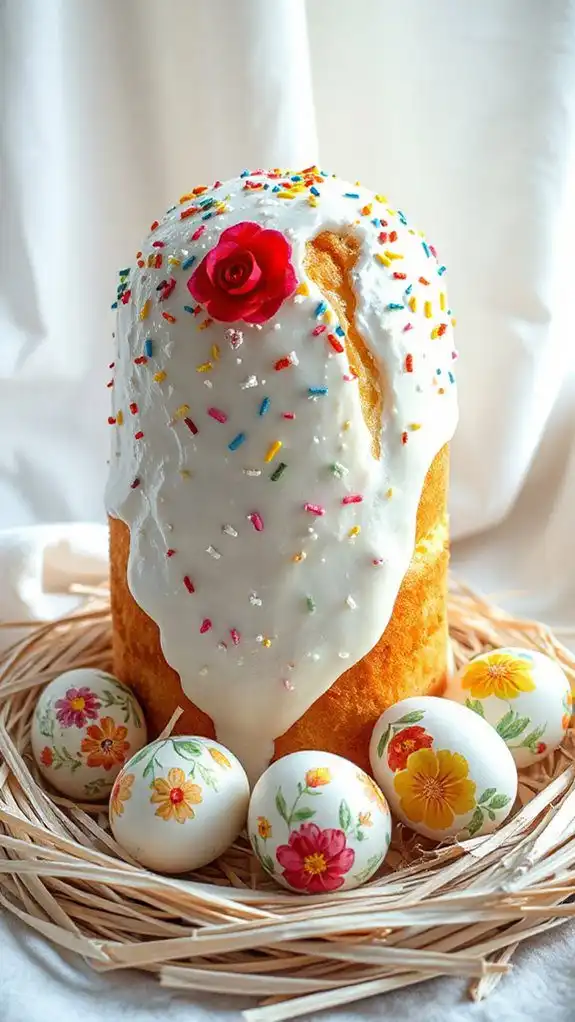 traditional russian easter bread
