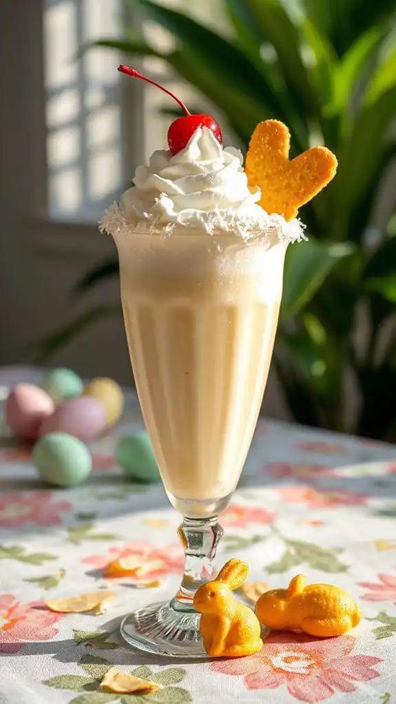 tropical coconut shake delight