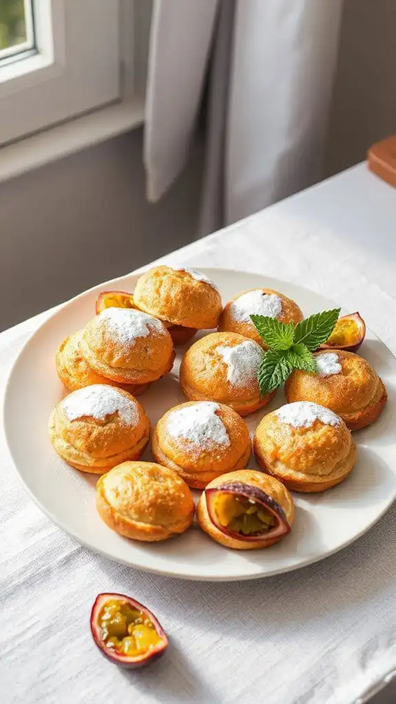 tropical financier dessert recipe