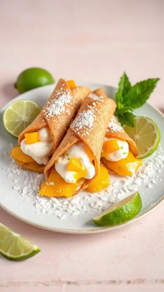 tropical flavored dessert delight tropical flavored dessert delight