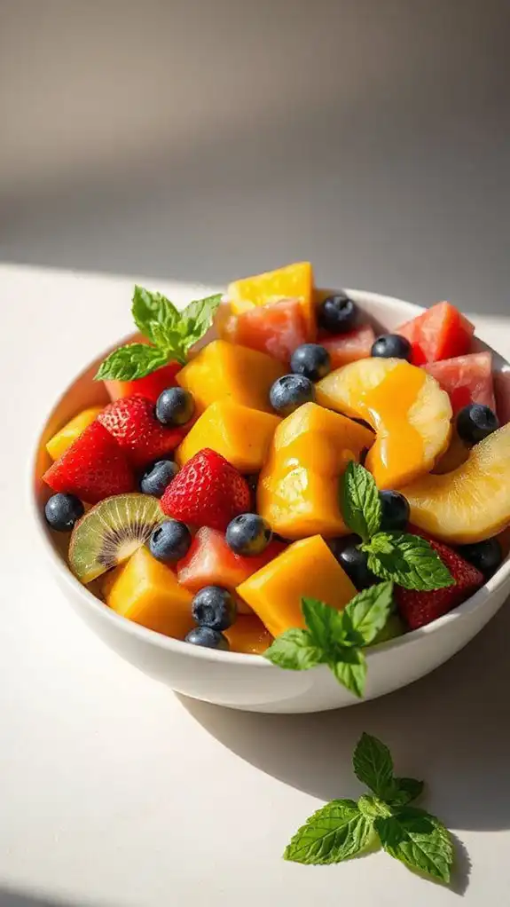 tropical fruit salad recipe