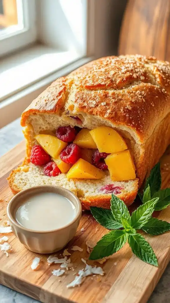 tropical fruity bread recipe