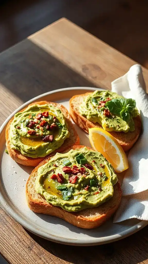 truffle infused avocado toast truffle infused avocado toast