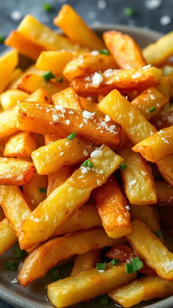 truffle oil seasoned fries truffle oil seasoned fries