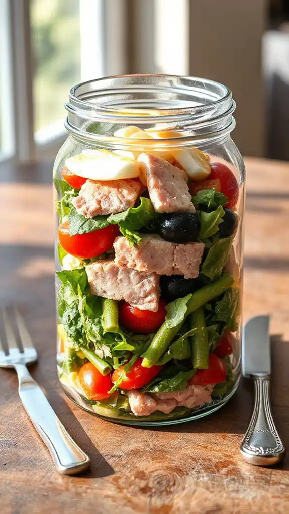 tuna salad with vegetables