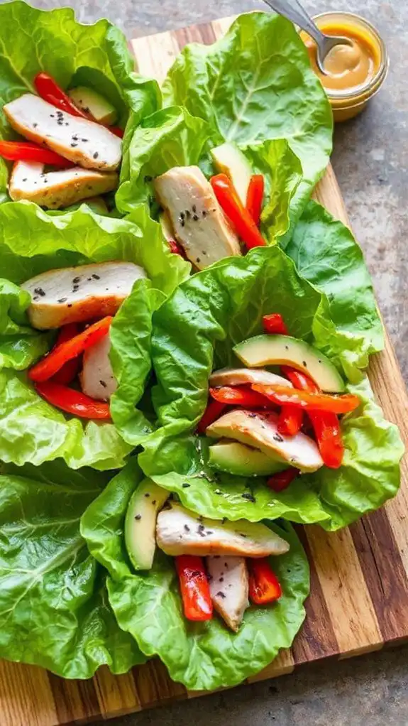 turkey and cheese wraps