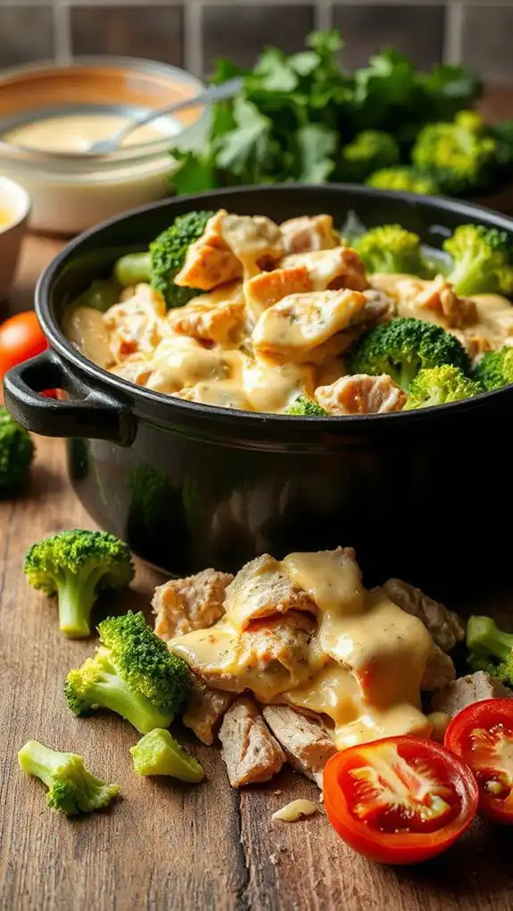 turkey broccoli cheese bake