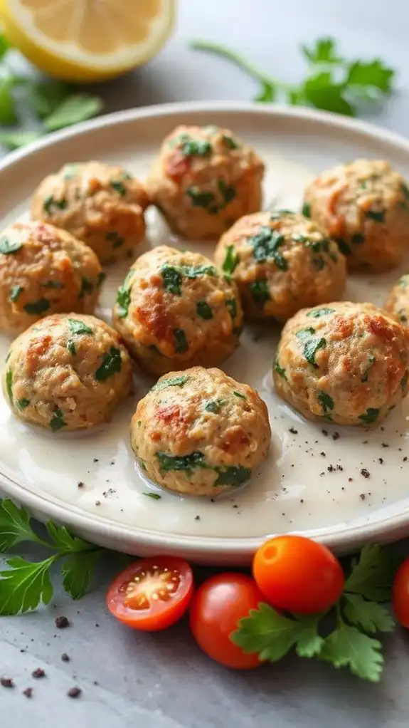 turkey spinach meatballs recipe