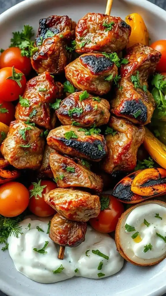 turkish style microwave kebab