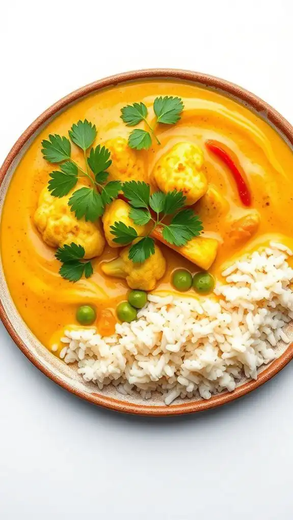 turmeric coconut curry recipe