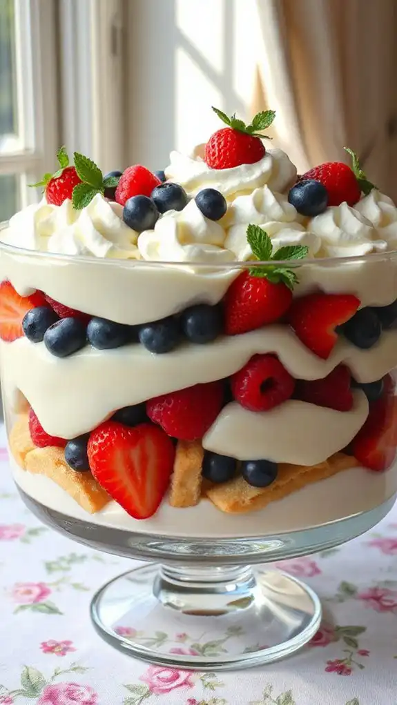 vanilla berry dessert layers vanilla berry dessert layers