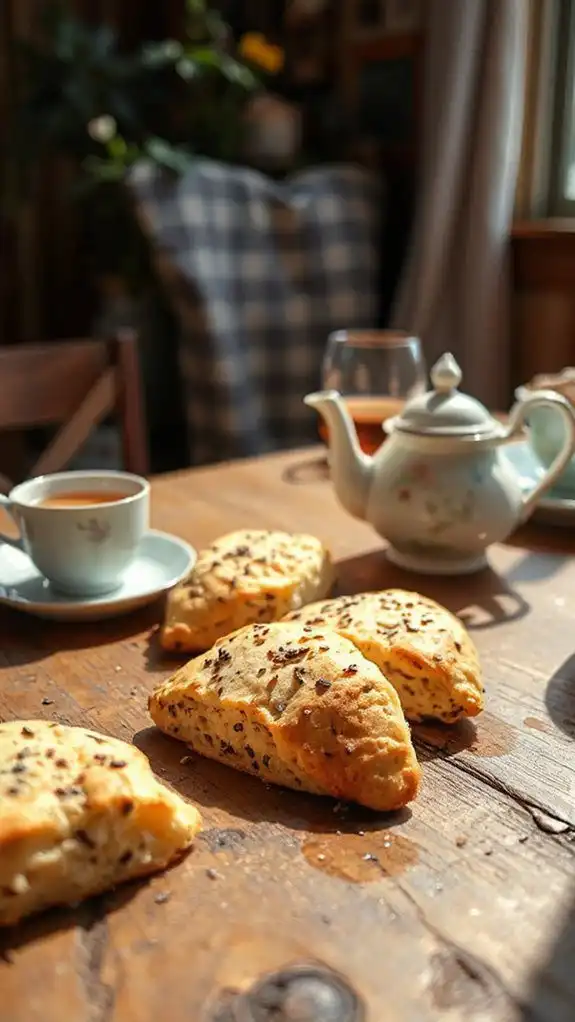 vanilla chia seed scones vanilla chia seed scones