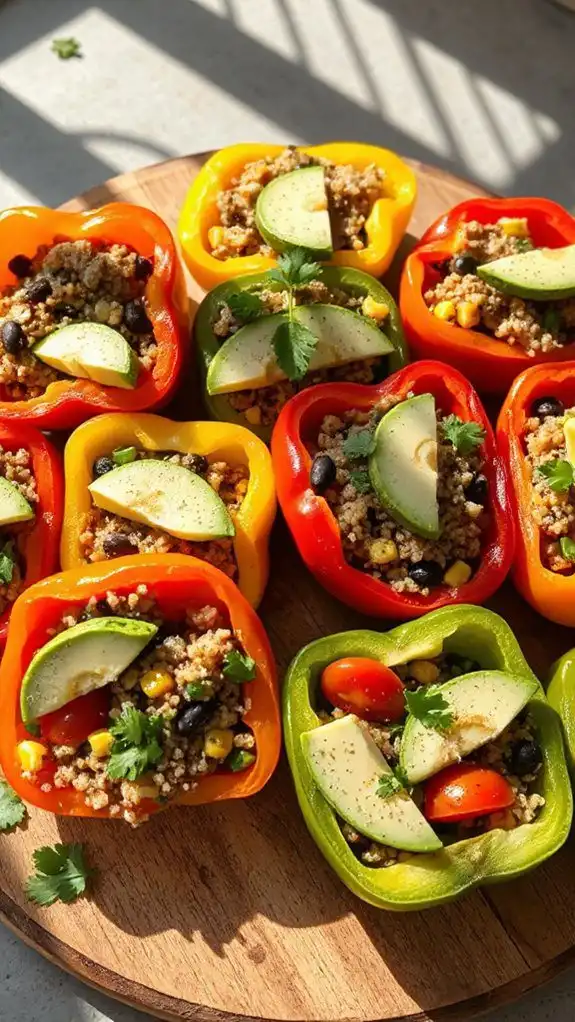 vegan filled bell peppers recipe vegan filled bell peppers recipe