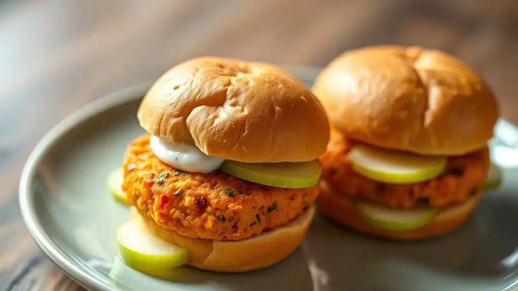 vegetable and fruit sliders