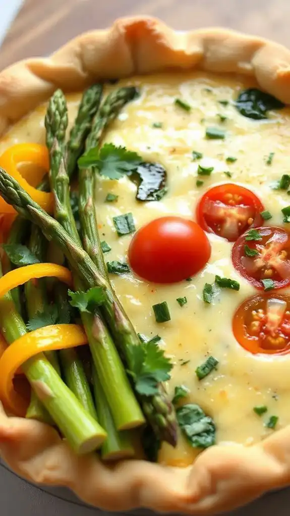 vegetable filled baked dish vegetable filled baked dish