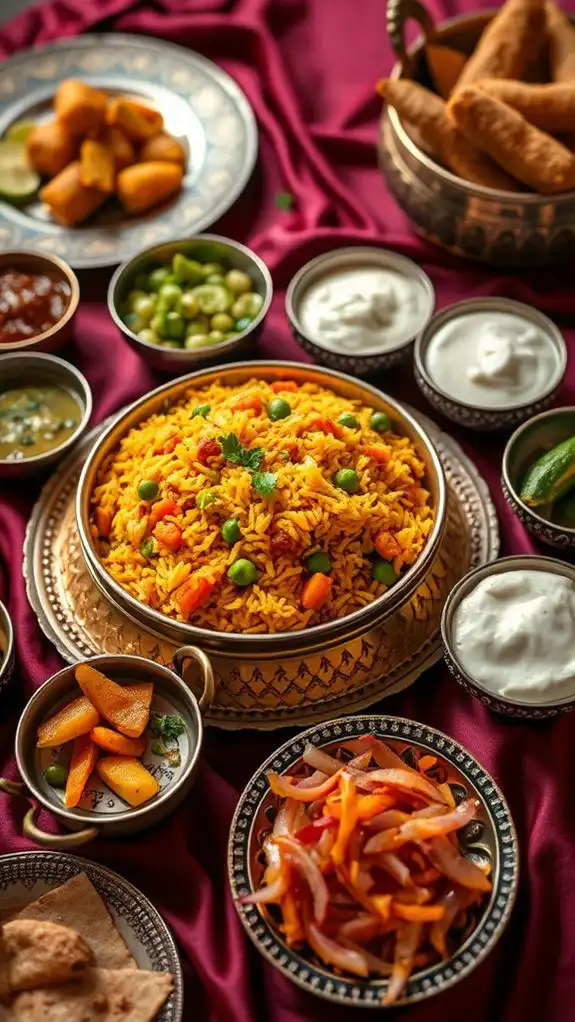 vegetable flavored rice dish
