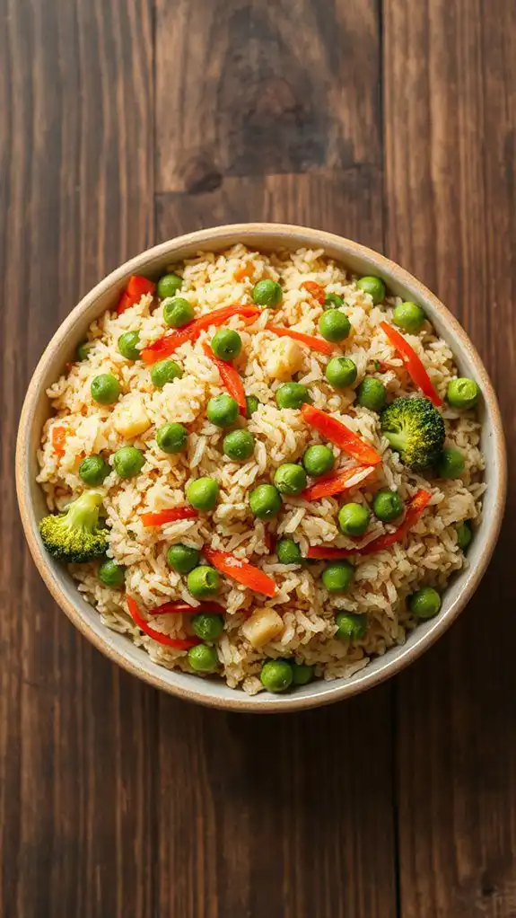 vegetable fried rice recipe