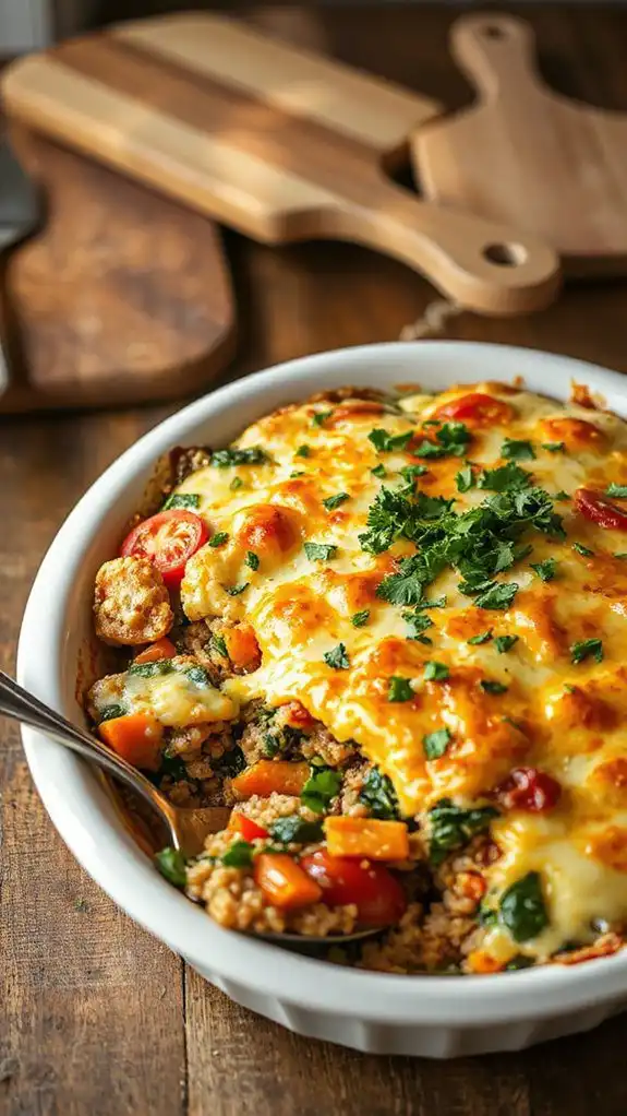 vegetable quinoa casserole recipe