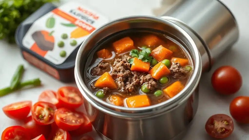 vegetable rich hearty soup