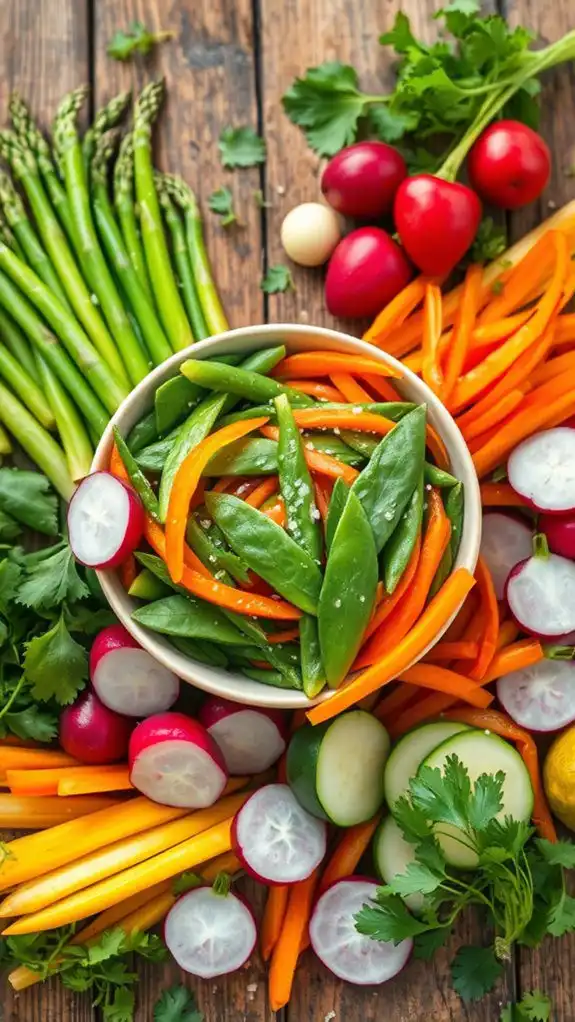 vegetable stir fry with rice