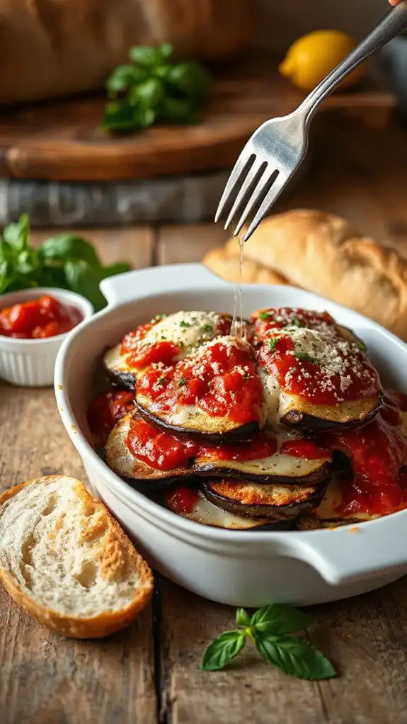 vegetarian baked cheese dish vegetarian baked cheese dish