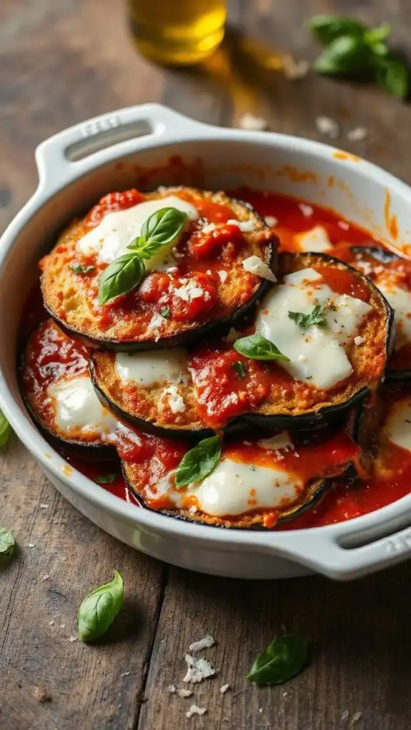vegetarian baked cheese dish