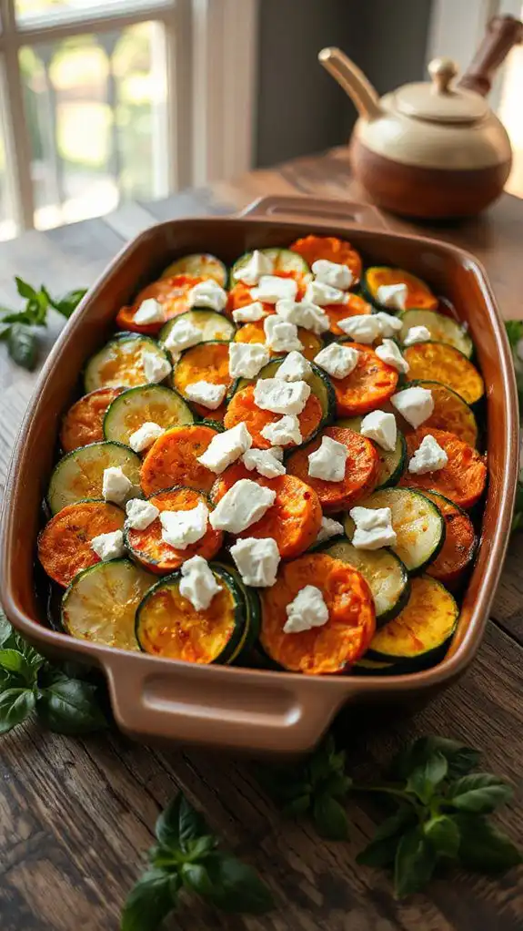vegetarian baked vegetable dish