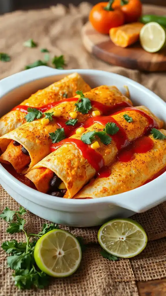 vegetarian enchiladas with sweet potatoes vegetarian enchiladas with sweet potatoes
