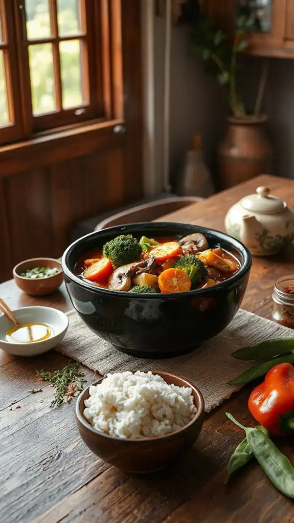 vegetarian korean stew recipe