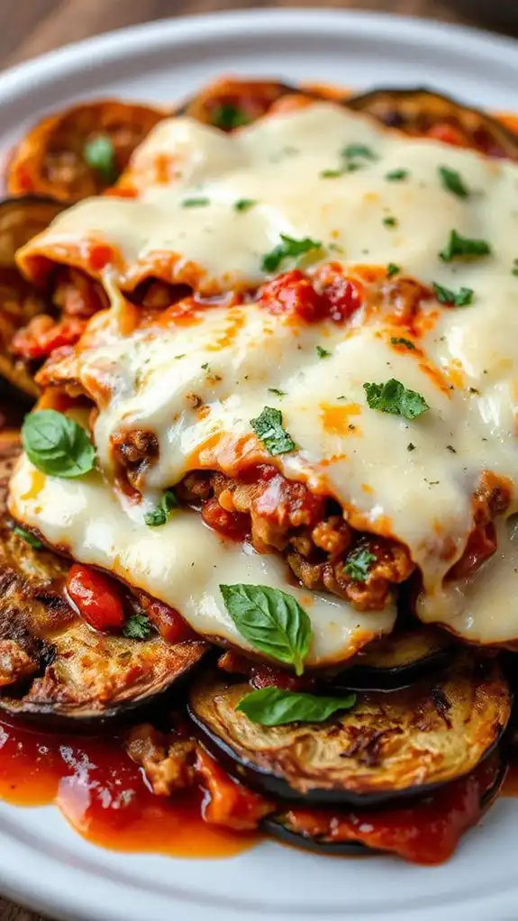 vegetarian layered noodle dish
